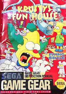 Simpsons, The – Krusty’s Fun House (USA) Game Gear – Download ROM