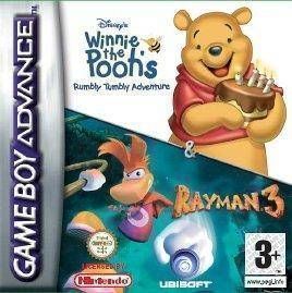 2 In 1 - Winnie The Pooh's Rumbly Tumbly Adventure & Rayman 3 (Europe) Game Cover