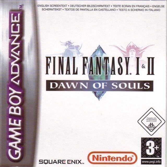 Final Fantasy I & II - Dawn Of Souls (Europe) Game Cover