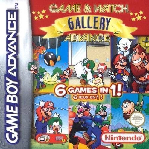 Game & Watch Gallery Advance (Menace) (Europe) Game Cover