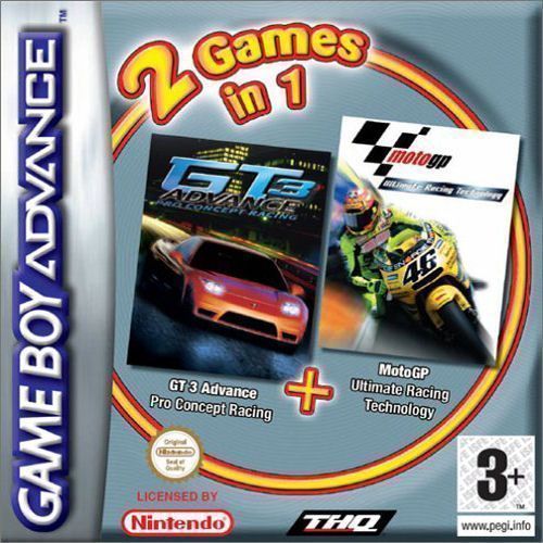 Moto GP & GT Advance 3 Double Pack (Europe) Game Cover