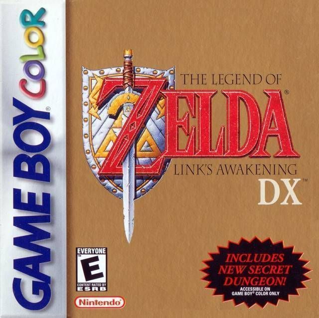 Legend Of Zelda, The – Link’s Awakening DX  (V1.2) (USA) Gameboy Color – Download ROM