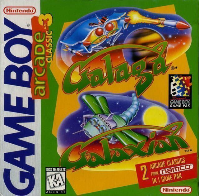 Galaga & Galaxian (Japan) Gameboy – Download ROM