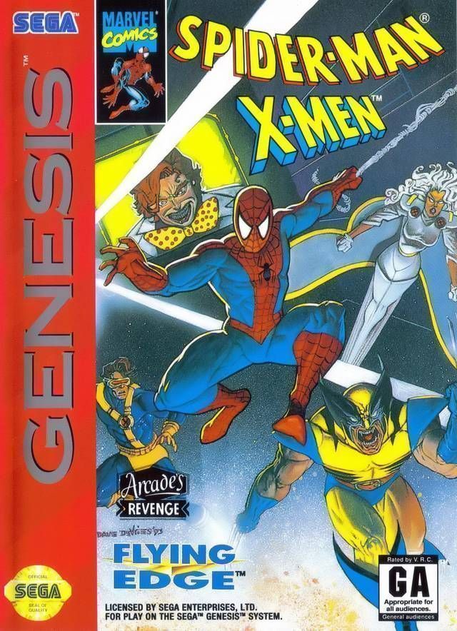 Spider Man And The X Men In Arcades Revenge Gameboygb