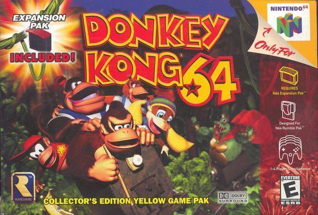 Donkey Kong 64 (USA) Nintendo 64 – Download ROM
