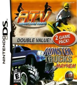 1516 - ATV Thunder Ridge Riders + Monster Trucks Mayhem (2 Game Pack)