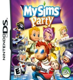 3808 - MySims - Party (US)(1 Up)