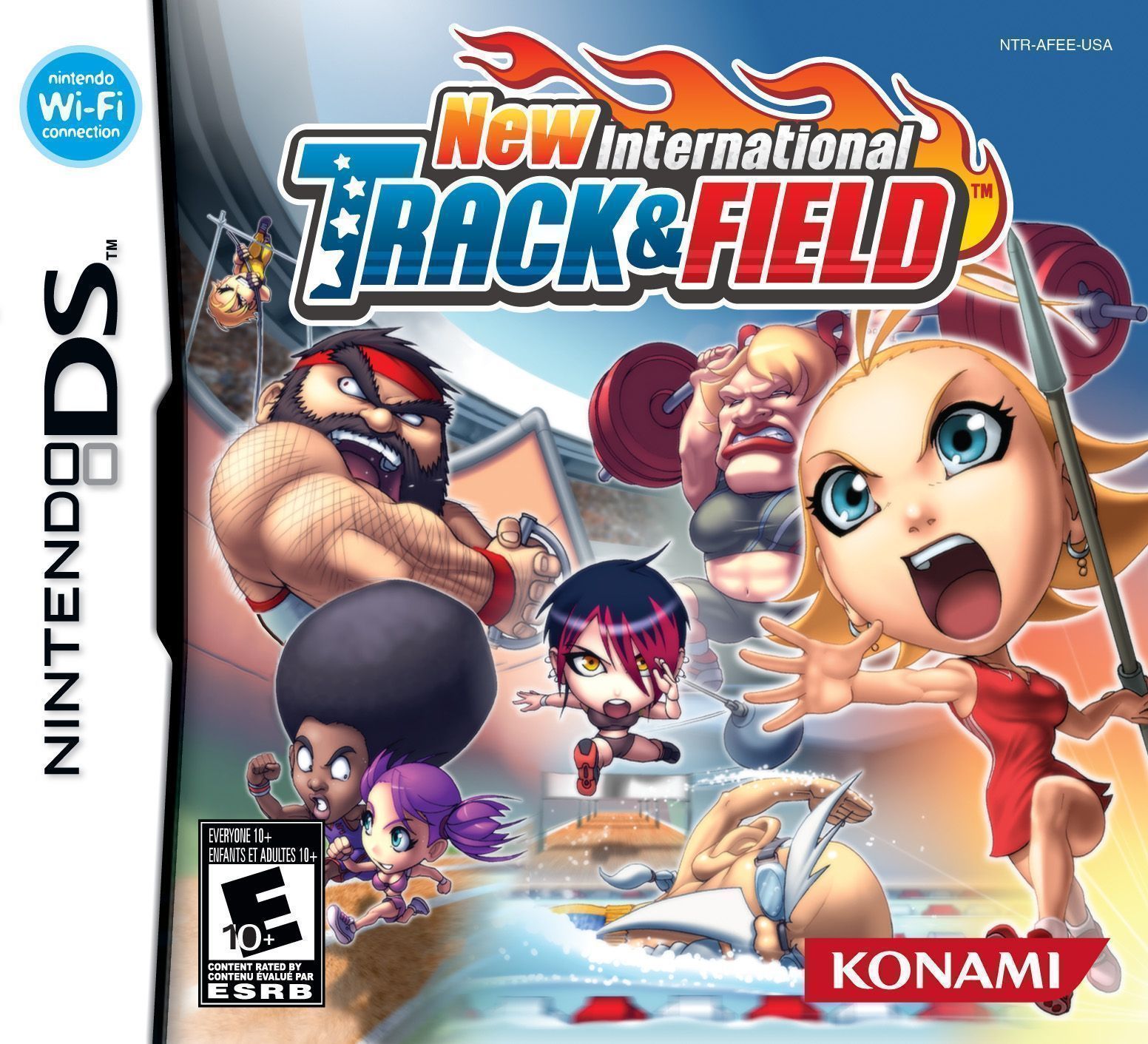 New International Track & Field (USA) Game Cover
