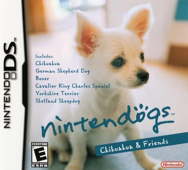 Nintendogs - Chihuahua & Friends (USA) Game Cover
