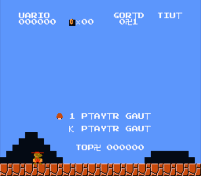 Crappy Mario (SMB1 Hack)