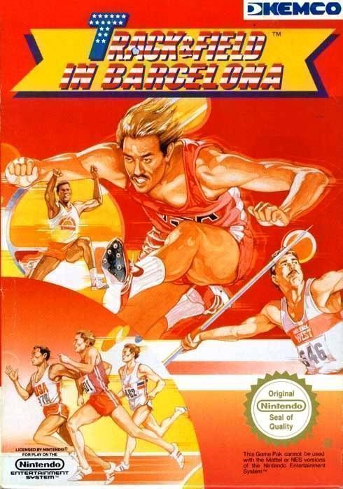 Track & Field In Barcelona (Europe) Game Cover