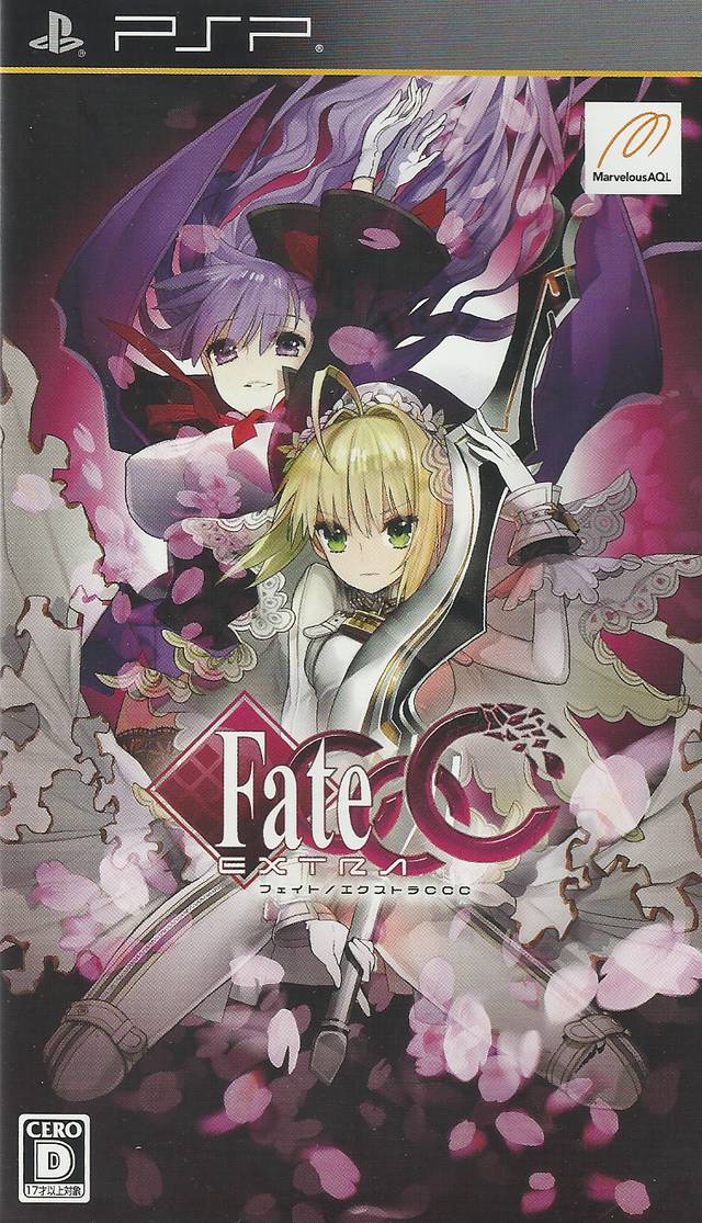 Fate Extra Ccc Playstation Portable Psp Isos Rom Download