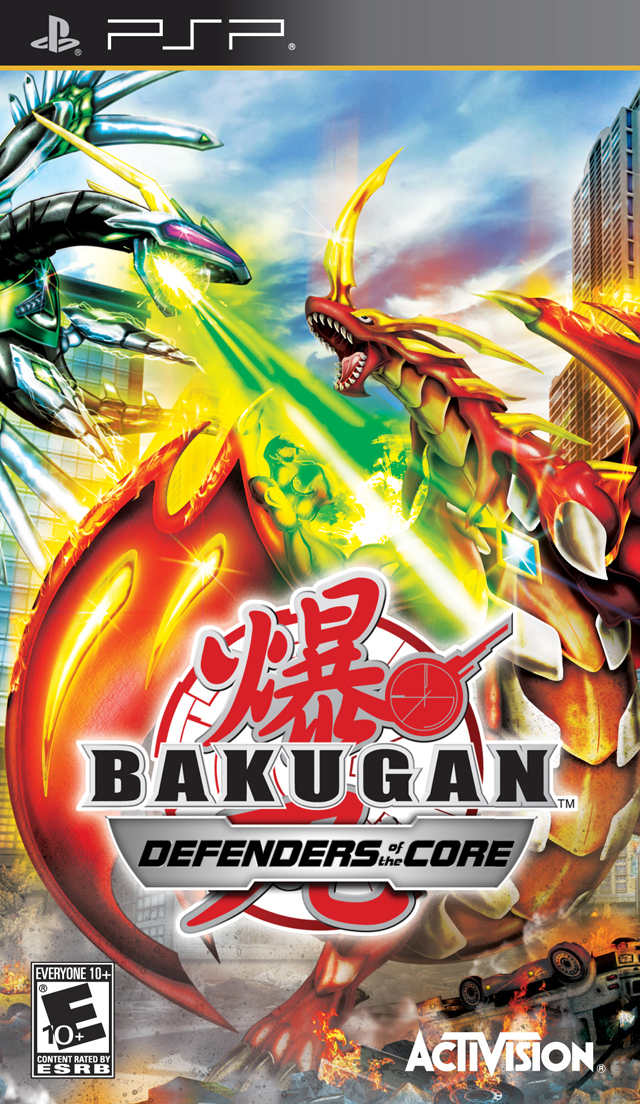 Game PSP Bakugan Battle Brawlers - Defenders Of The Core