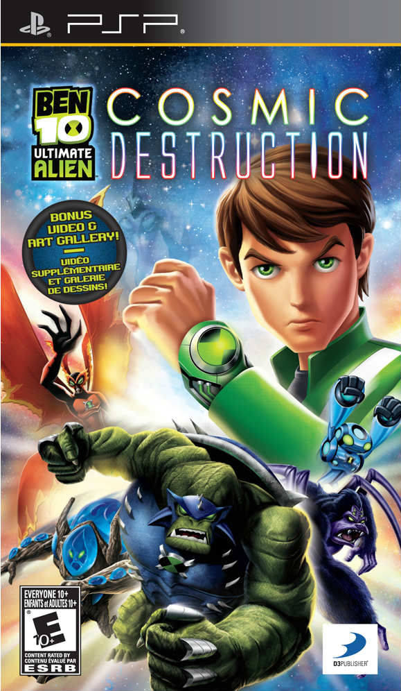 Ben 10 – Ultimate Alien – Cosmic Destruction (USA) Playstation Portable – Download ROM