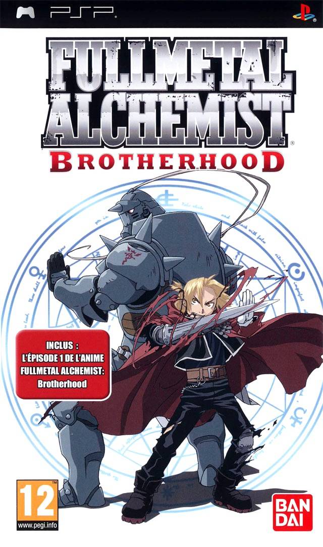 Game PSP Fullmetal Alchemist - Brotherhood