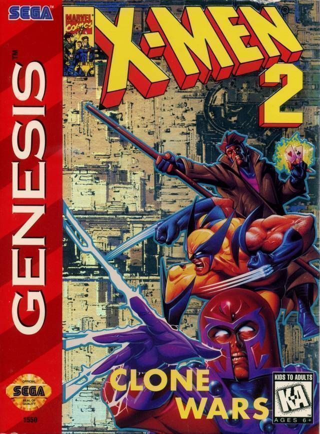 X-Men 2 – Clone Wars (JEU) (USA) Sega Genesis – Download ROM