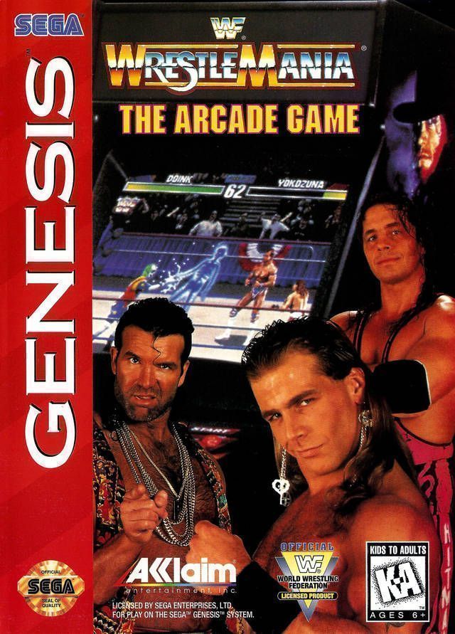 WWF Wrestlemania Arcade (Sep 1995) (France) Sega Genesis – Download ROM