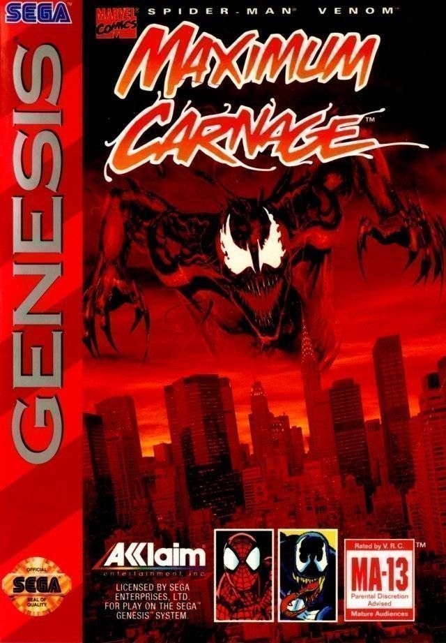 Spider-Man And Venom – Maximum Carnage (JUE) (USA) Sega Genesis – Download ROM