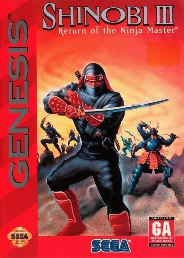 Shinobi 3 – Return Of The Ninja Master (USA) Sega Genesis – Download ROM