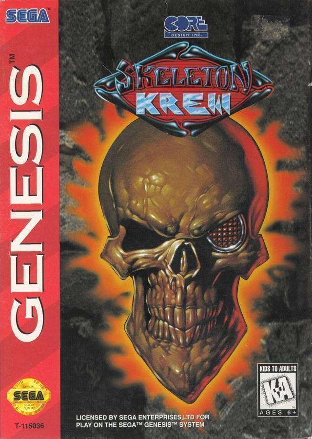 Skeleton Krew (8) (USA) Sega Genesis – Download ROM