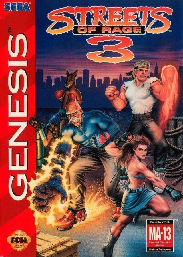 Streets Of Rage 3 (Europe) Sega Genesis – Download ROM