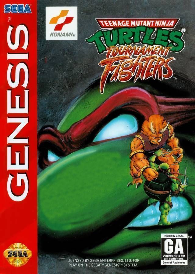 Teenage Mutant Ninja Turtles – Tournament Fighters [c] (USA) Sega Genesis – Download ROM