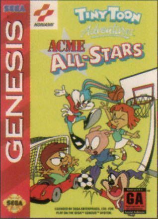 Tiny Toon Adventures – Acme All Stars (Europe) Sega Genesis – Download ROM