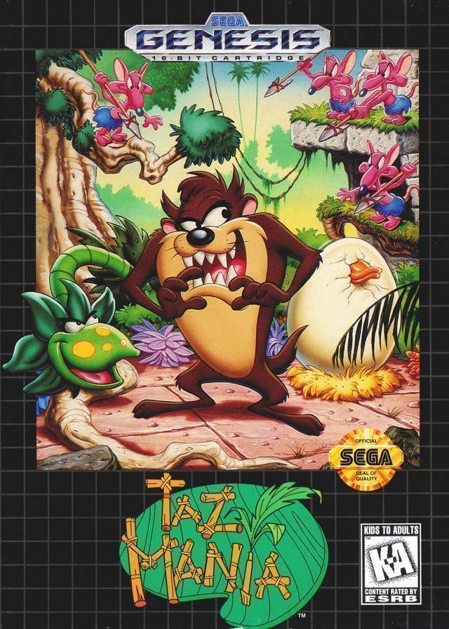 Taz-Mania (USA) Sega Genesis – Download ROM
