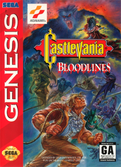 Castlevania – Bloodlines (USA) Sega Genesis – Download ROM