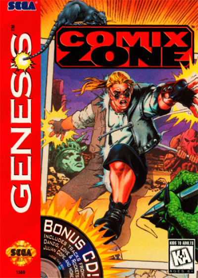 Comix Zone (1) (USA) Sega Genesis – Download ROM