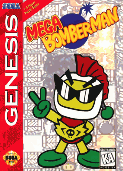 Mega Bomberman (USA Europe) Sega Genesis – Download ROM