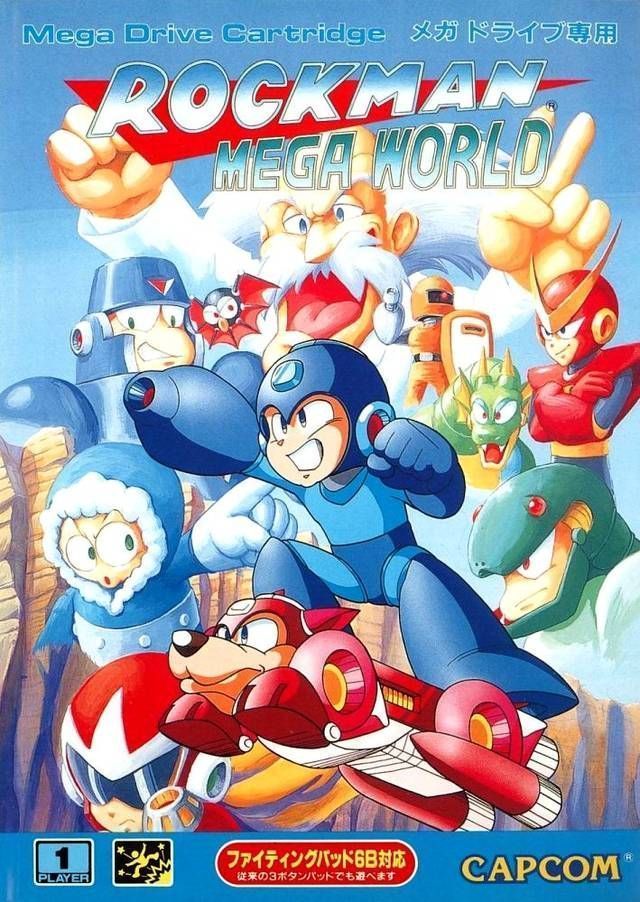 Rockman Megaworld (Japan) Sega Genesis – Download ROM