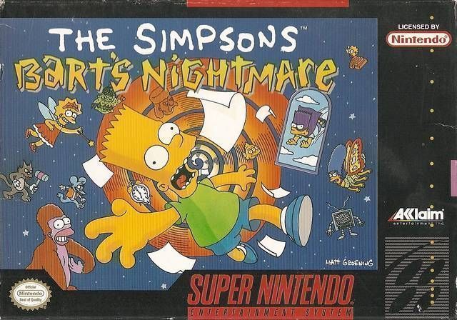 Simpsons, The – Bart’s Nightmare (USA) Super Nintendo – Download ROM