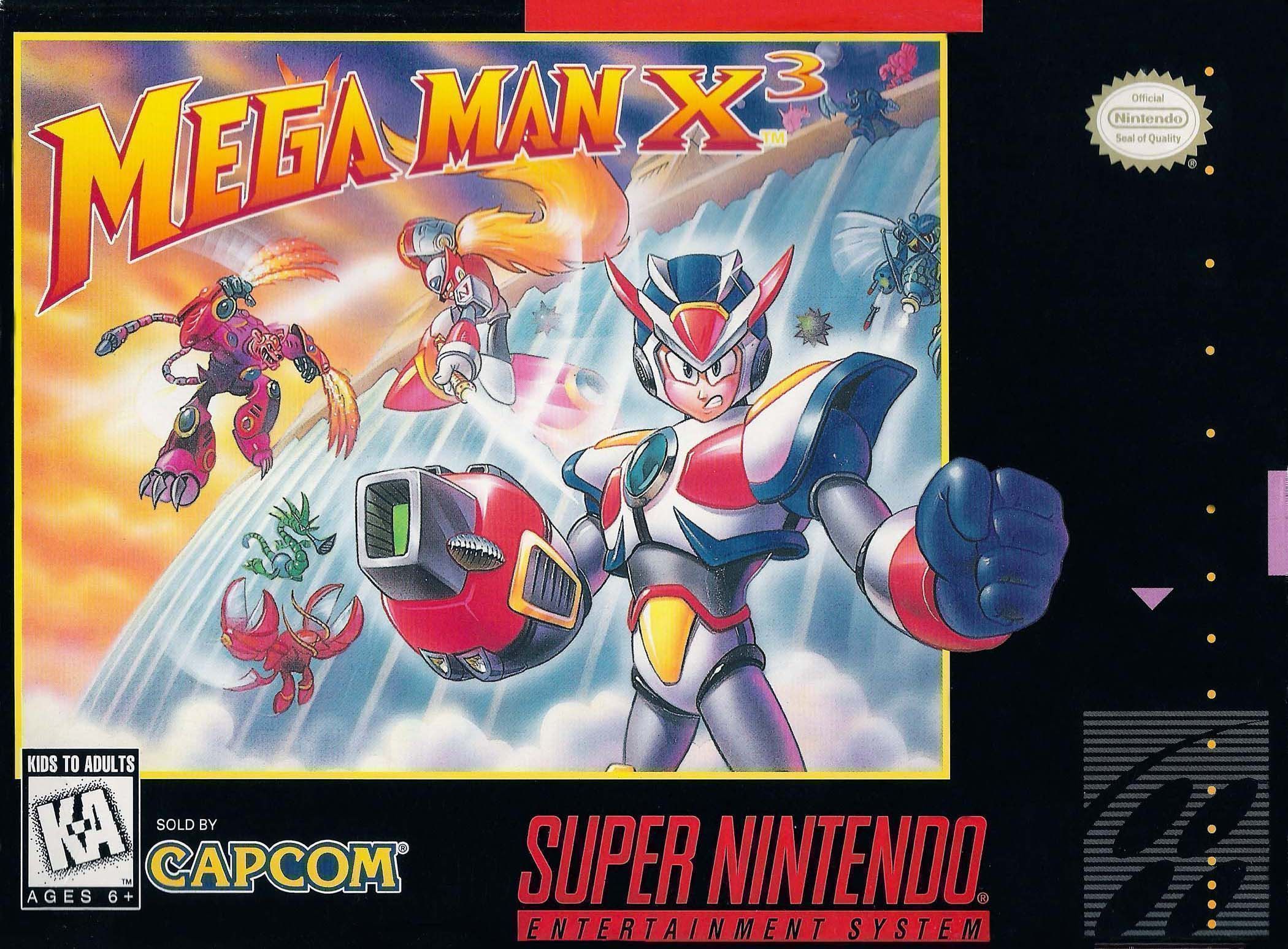 Mega Man X 3 (USA) Super Nintendo – Download ROM