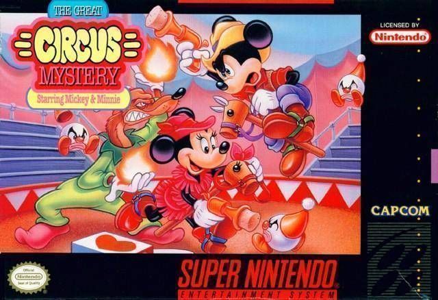 Great Circus Mystery Starring Mickey & Minnie, The (USA) Super Nintendo – Download ROM