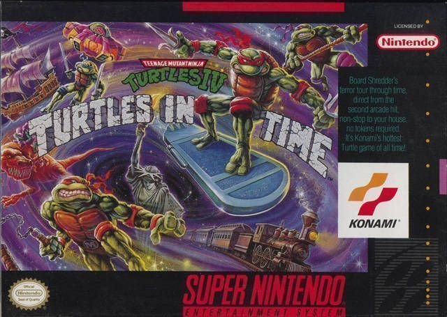 Teenage Mutant Ninja Turtles IV – Turtles In Time (USA) Super Nintendo – Download ROM