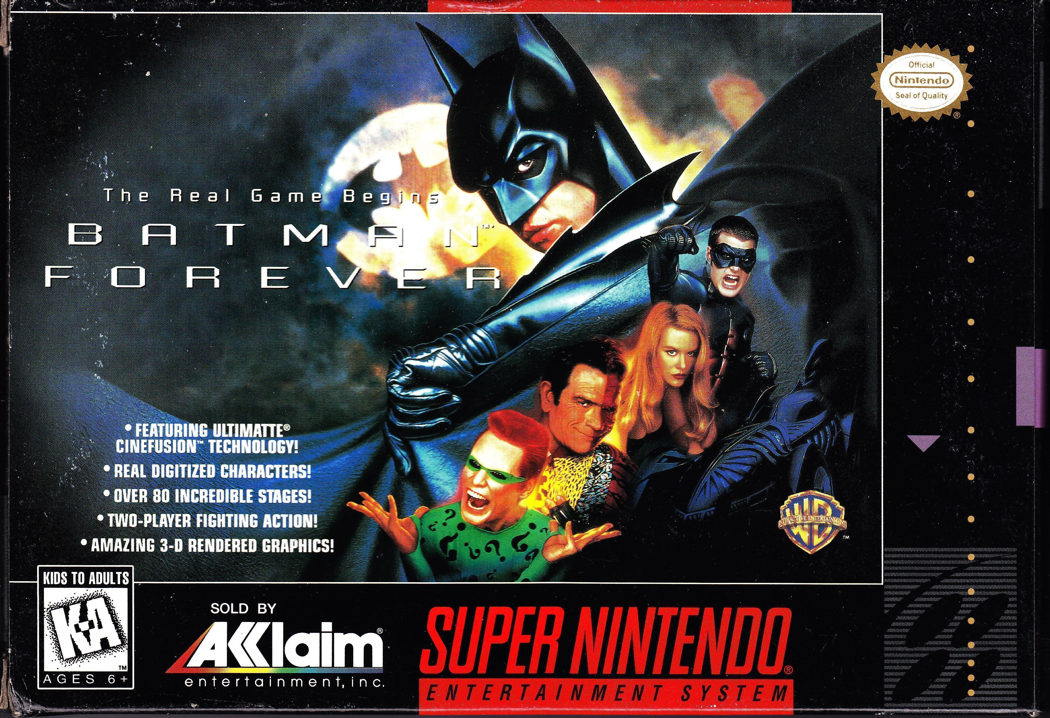 Batman Forever (Japan) Super Nintendo – Download ROM