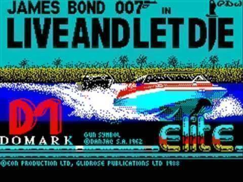 007 - Live And Let Die (1988)(Domark)[128K] (USA) Game Cover