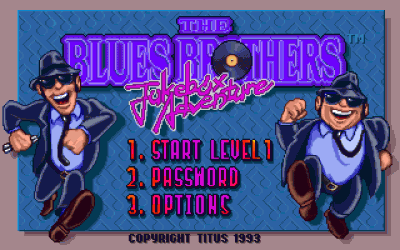 Blues Brothers, The (1985)(Rock & Soft)(Side A)(ES) (USA) Game Cover