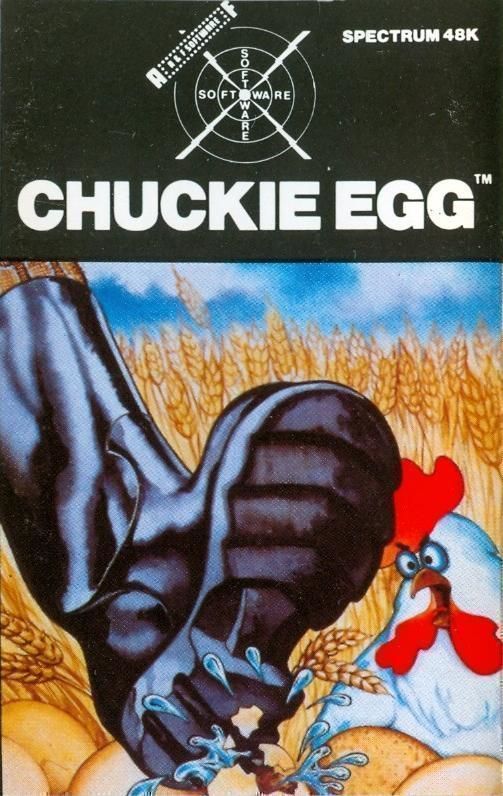 Chuckie Egg (1983)(A & F Software)[a] (USA) Game Cover