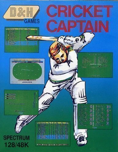 Cricket Captain (1988)(D&H Games)[a] (USA) Game Cover