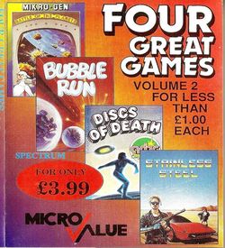 Four Great Games Volume 2 - Discs Of Death (1988)(Micro Value)[a]