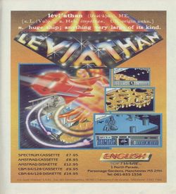 Leviathan (1987)(Mastertronic Plus)(Side B)[re-release]