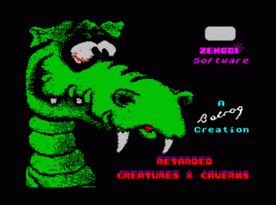 Retarded Creatures & Caverns (1989)(Zenobi Software)[a] (USA) Game Cover