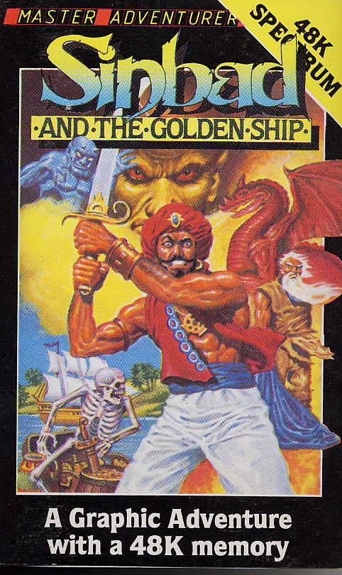 Sinbad & The Golden Ship (1986)(Zenobi Software)(Side A) (USA) Game Cover