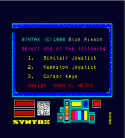 Syntax (1988)(Blue Ribbon Software)